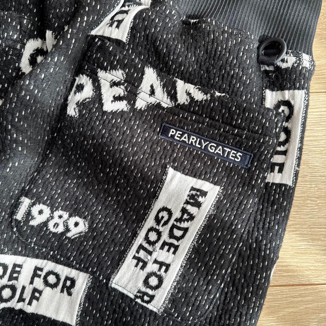 PEARLY GATESパーリーゲイツ2022年 厚手ジョガーパンツ定価3.4万