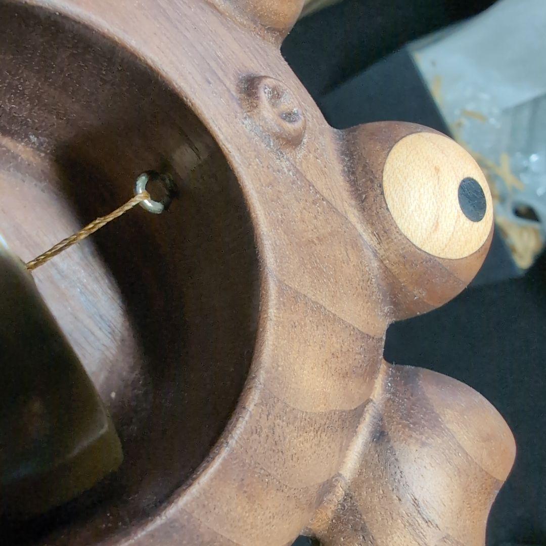 WOODPEPE】ドアベル カニ 木製 人形 原始人Primitive 低め - メルカリ