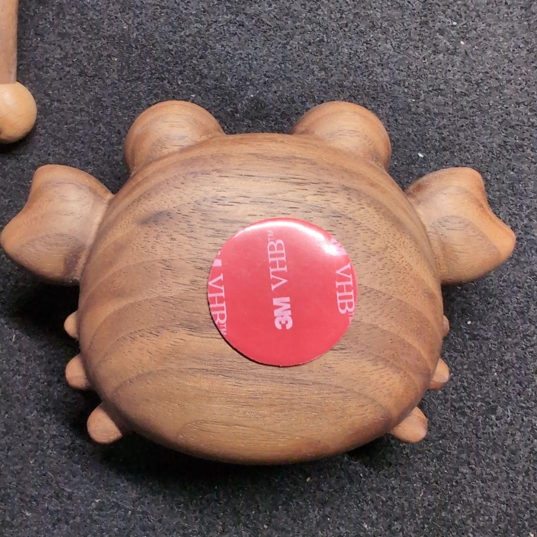 WOODPEPE】ドアベル カニ 木製 人形 原始人Primitive 低め - メルカリ