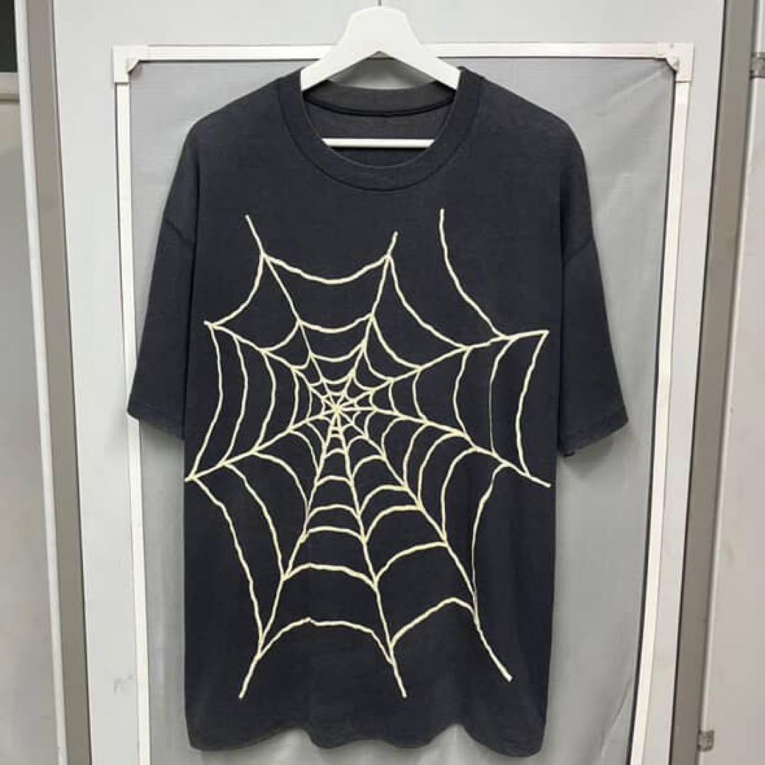 SPIDERWEBスパイダーウェブ Tシャツ 蜘蛛の巣 ヴィンテージ