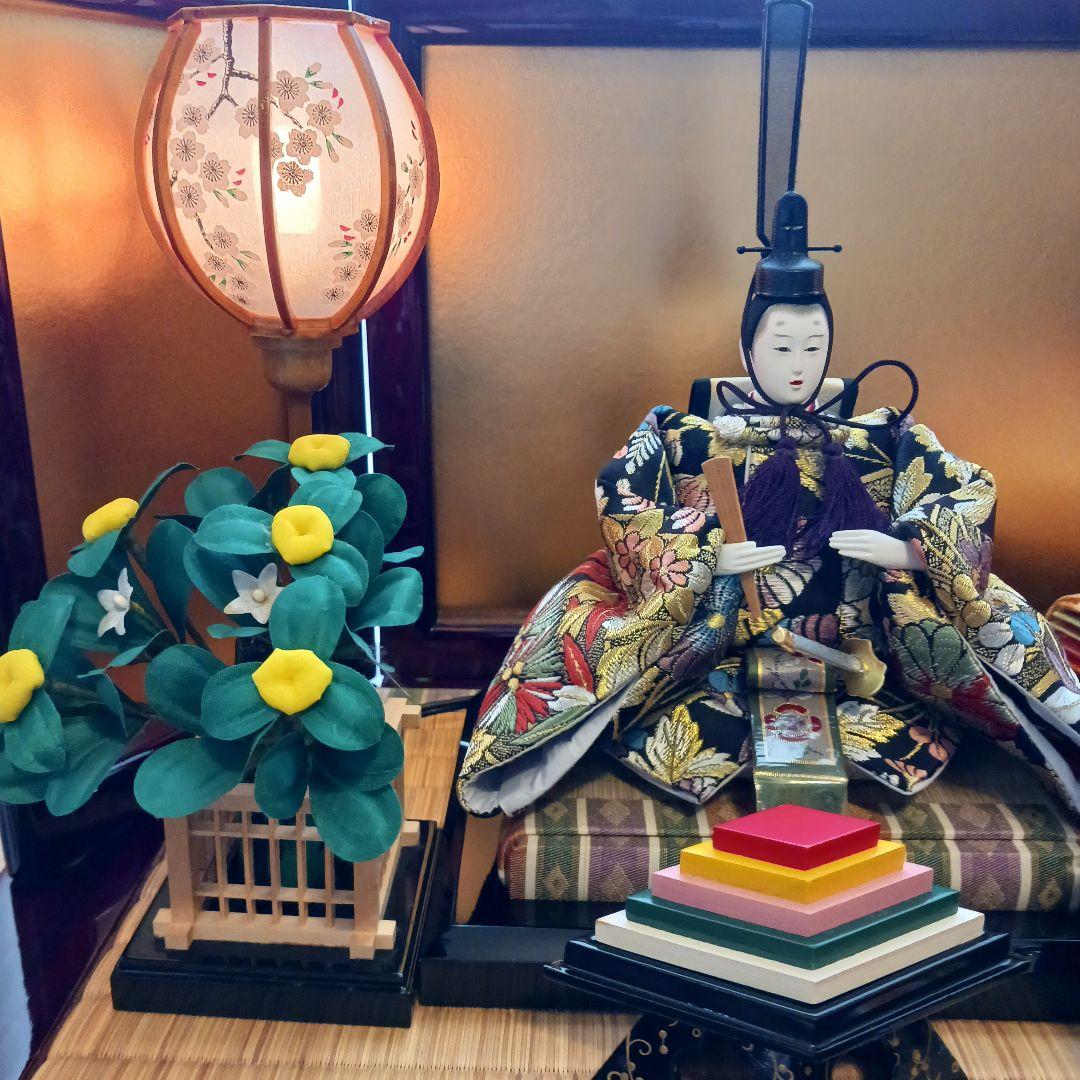 雛人形　親王平飾り　久月