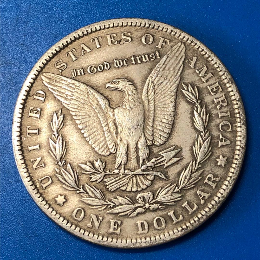 1881年 アメリカ古銭 イーグル 記念硬貨 海外コイン 大型銀貨 1ドル