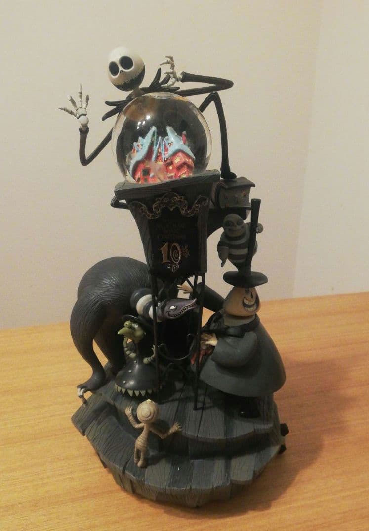 ナイトメアービフォアクリスマス 10周年 スノードーム