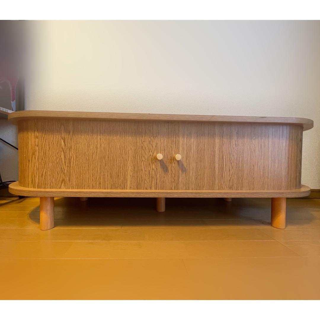 POPROOM 蛇腹ウッドテレビボード R1598 テレビ台 韓国 - メルカリ