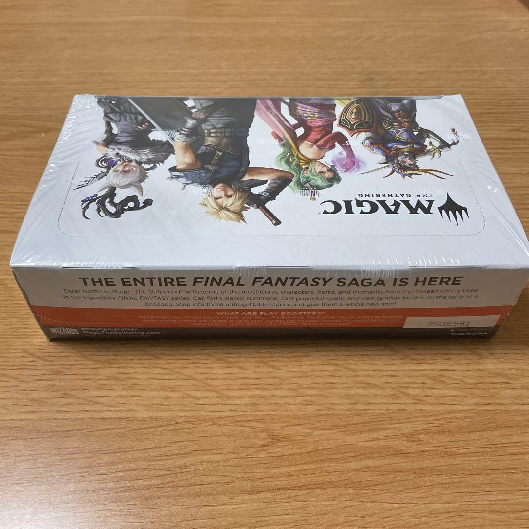 MtG Final Fantasy プレイブースター 1box 英語版 未開封