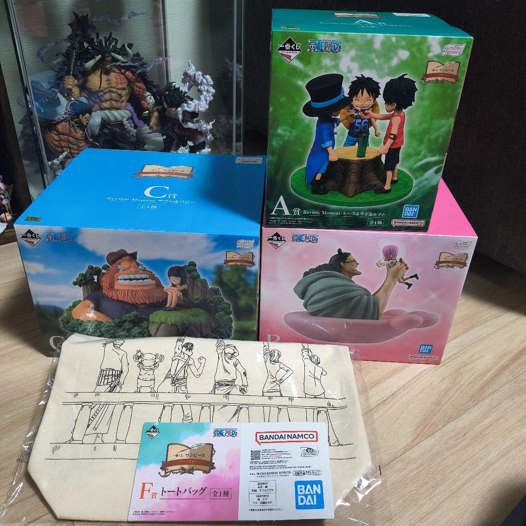 1番くじ ワンピース ドラマティックメモリーズ A.B.C.F賞セット - メルカリ