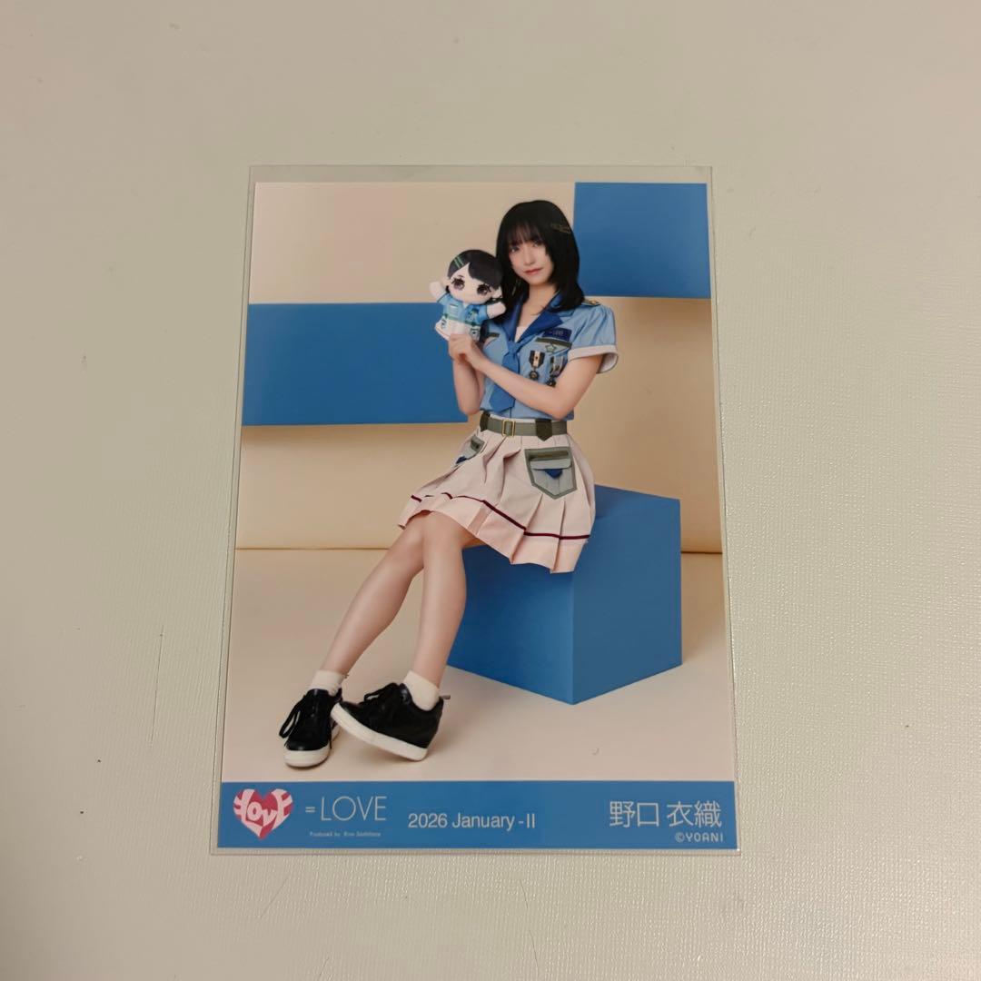 LOVE イコラブ 野口衣織 モーリーファンタジー 生写真 ヒキ ③ - メルカリ