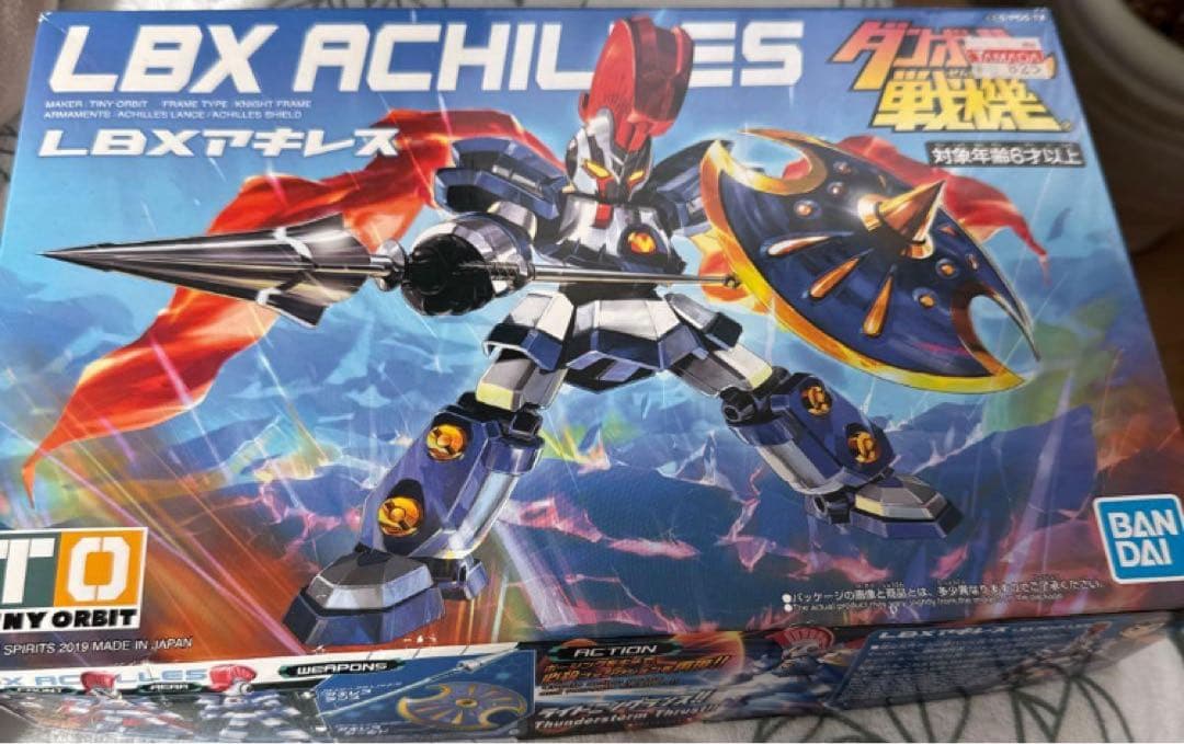 ダンボール戦機　LBX オーディーンMk-2 アキレス　イカロス　フォース