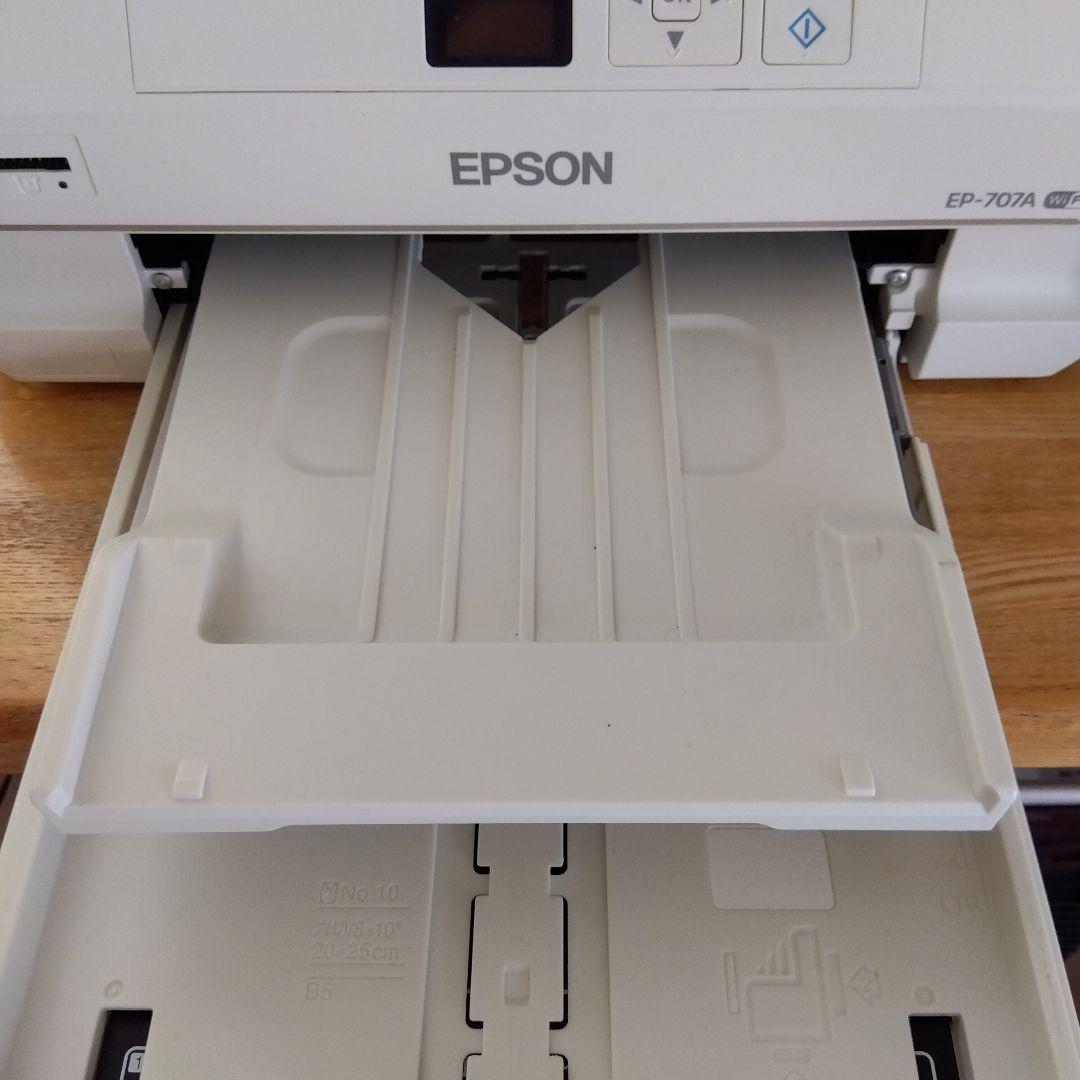 EPSON EP-707A インクジェットプリンター ジャンク品 - メルカリ