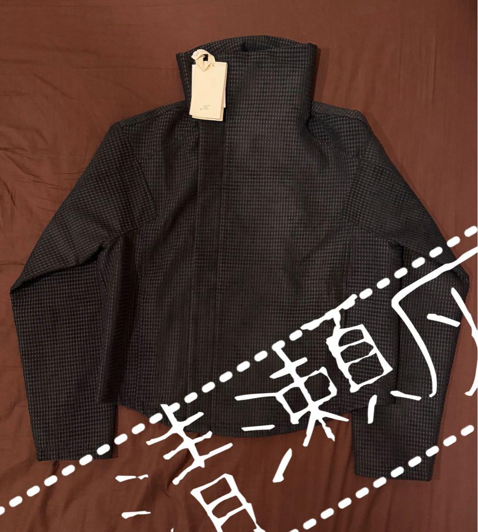 JCAESAR ZIPPER-JACKET WITH H斜めジップジャケット短丈 - メルカリ