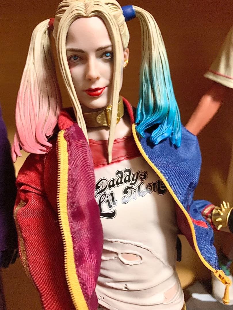 ハーレクイン43cm大型フィギュア クレイジートイズ ( 訳あり