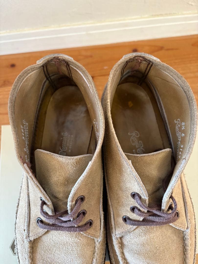 RUSSELL MOCCASIN スポーティングクレー チャッカブーツ