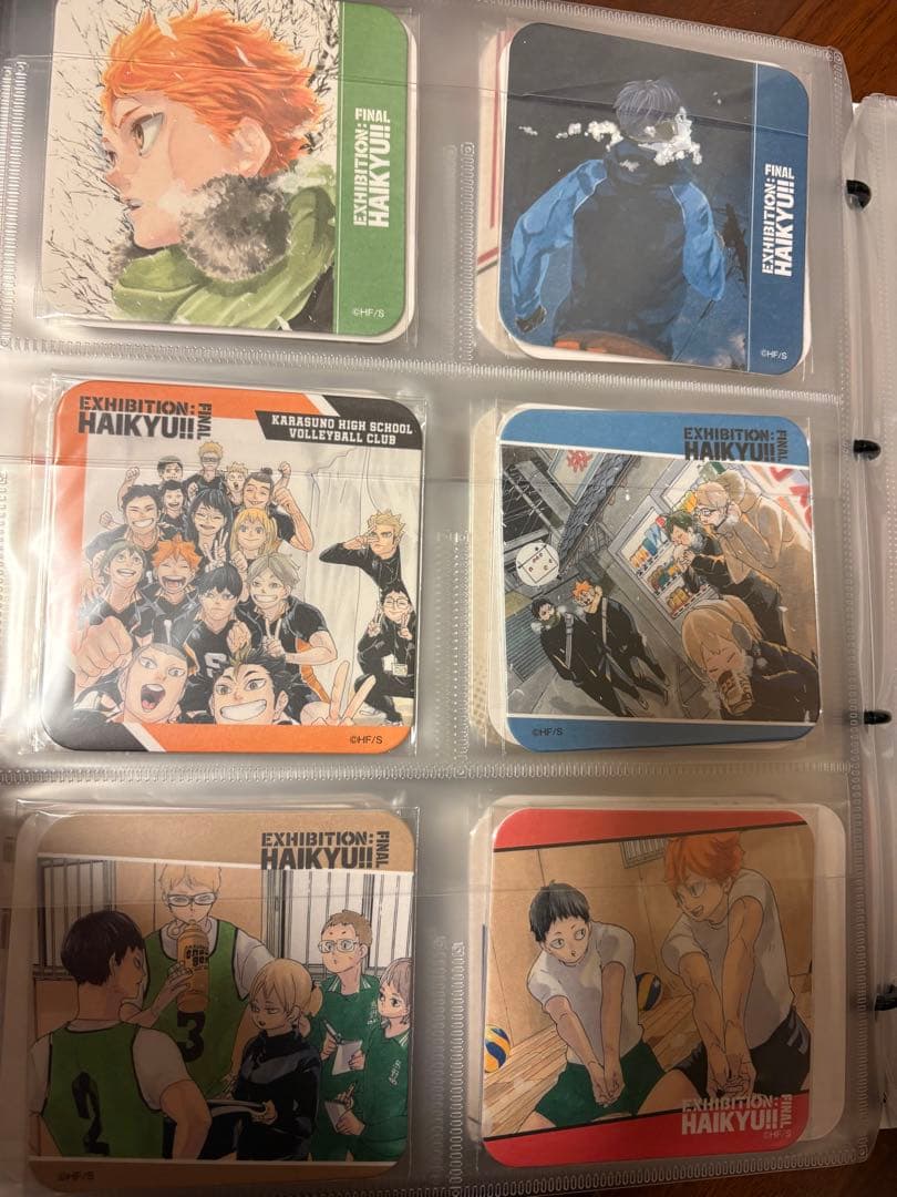 ハイキュー!! ハイキュー展 コースターBOX 第5弾 原画展 特典 48枚