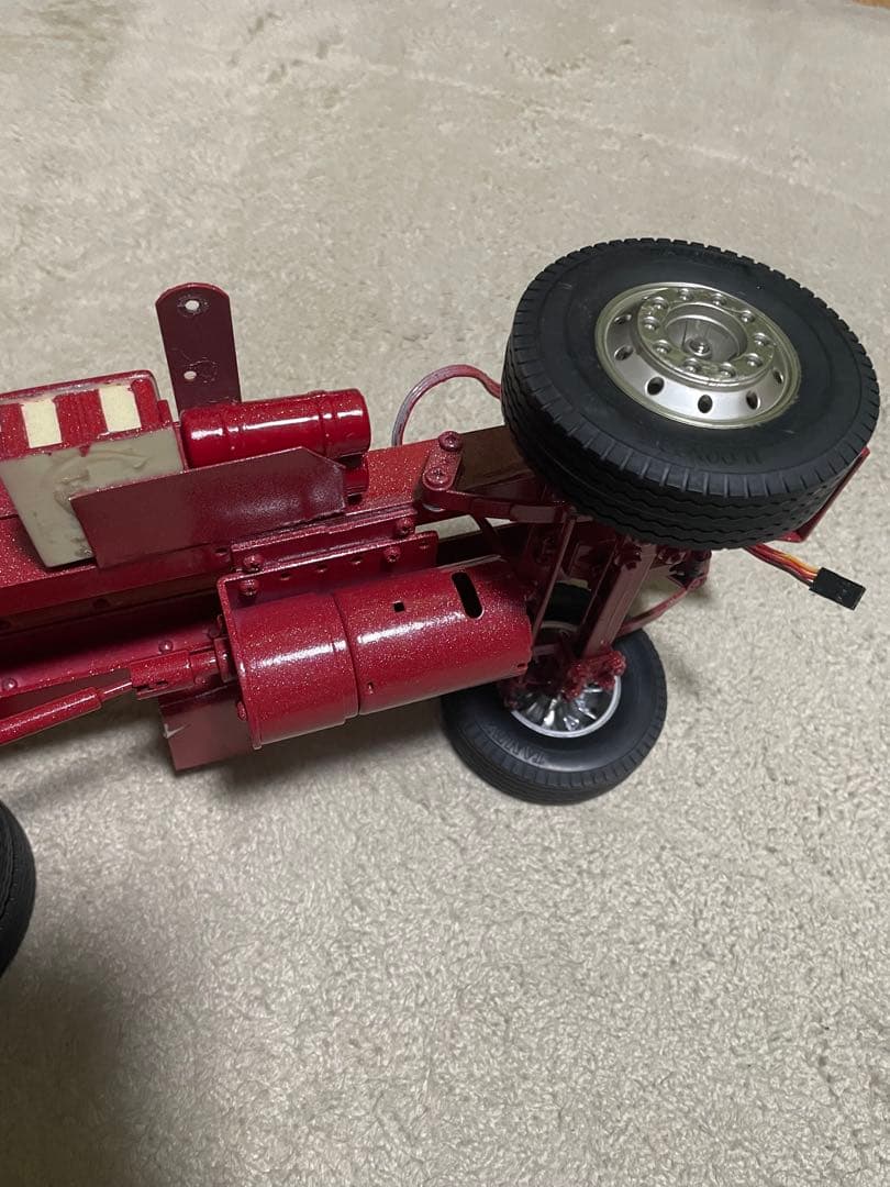 タミヤ1/14レインボーラメシャーシ、デカ箱荷台ムネトラ - メルカリ