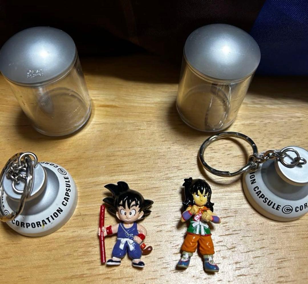 プライズ/レトロ】ドラゴンボール フィギュア カプセルキーホルダー