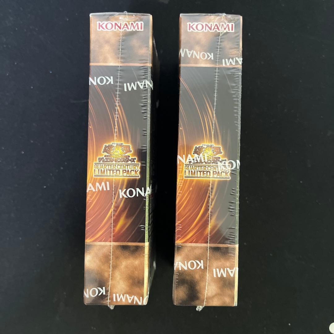 遊戯王OCG クォーターセンチュリーリミテッドパック 2BOX シュリンク付き
