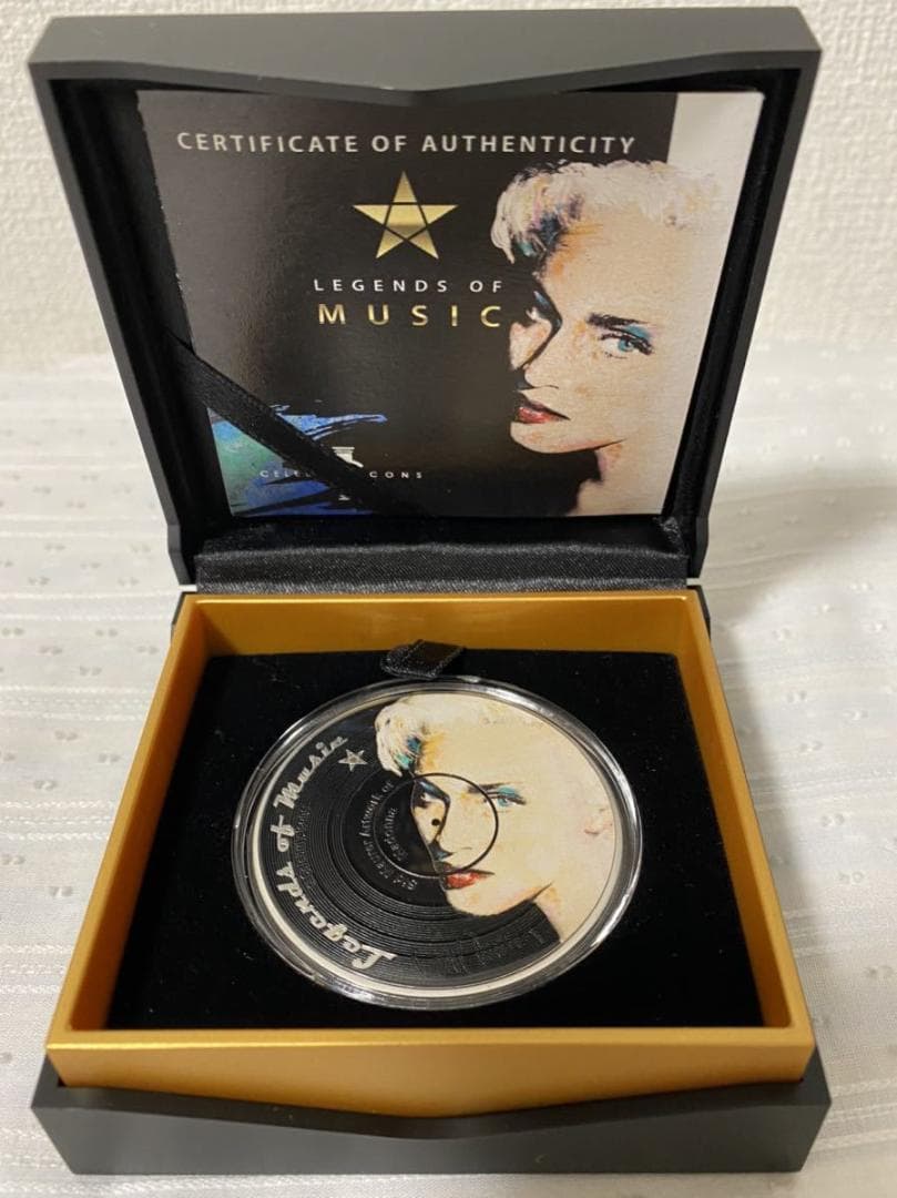 2019年 ソロモン諸島 マドンナ 1オンス 銀貨 コイン Madonna