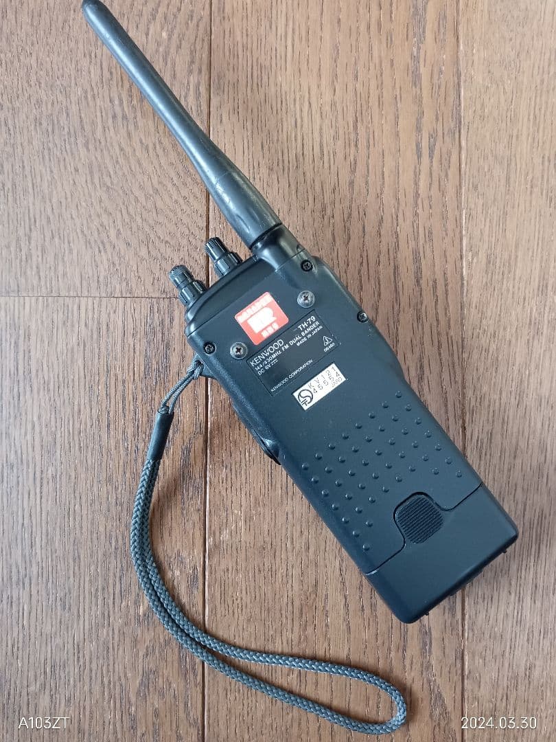 KENWOOD TH-79 144/430MHzデュアルバンダー - メルカリ