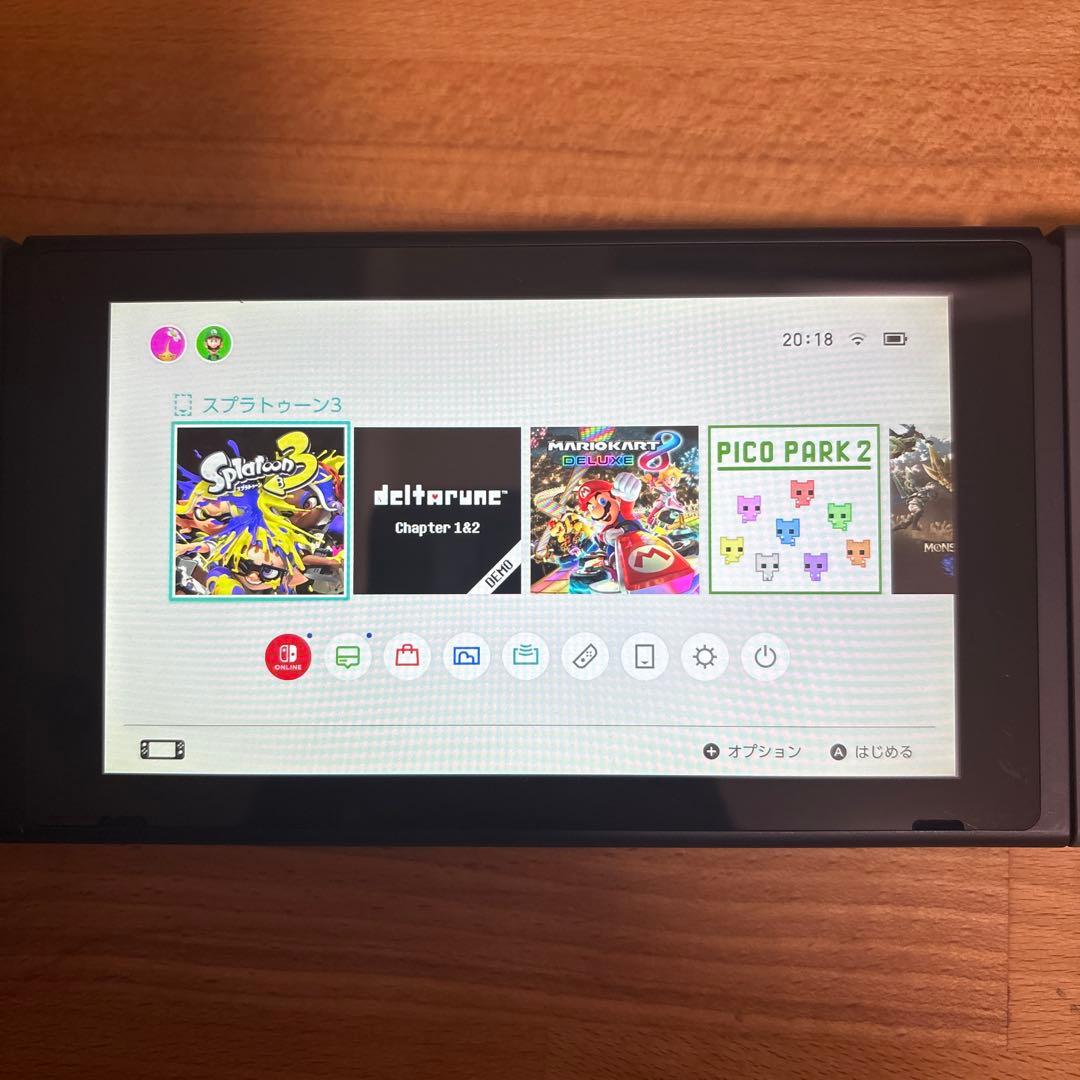 Nintendo Switch 本体 セット グレー ゼルダの伝説 プロコン