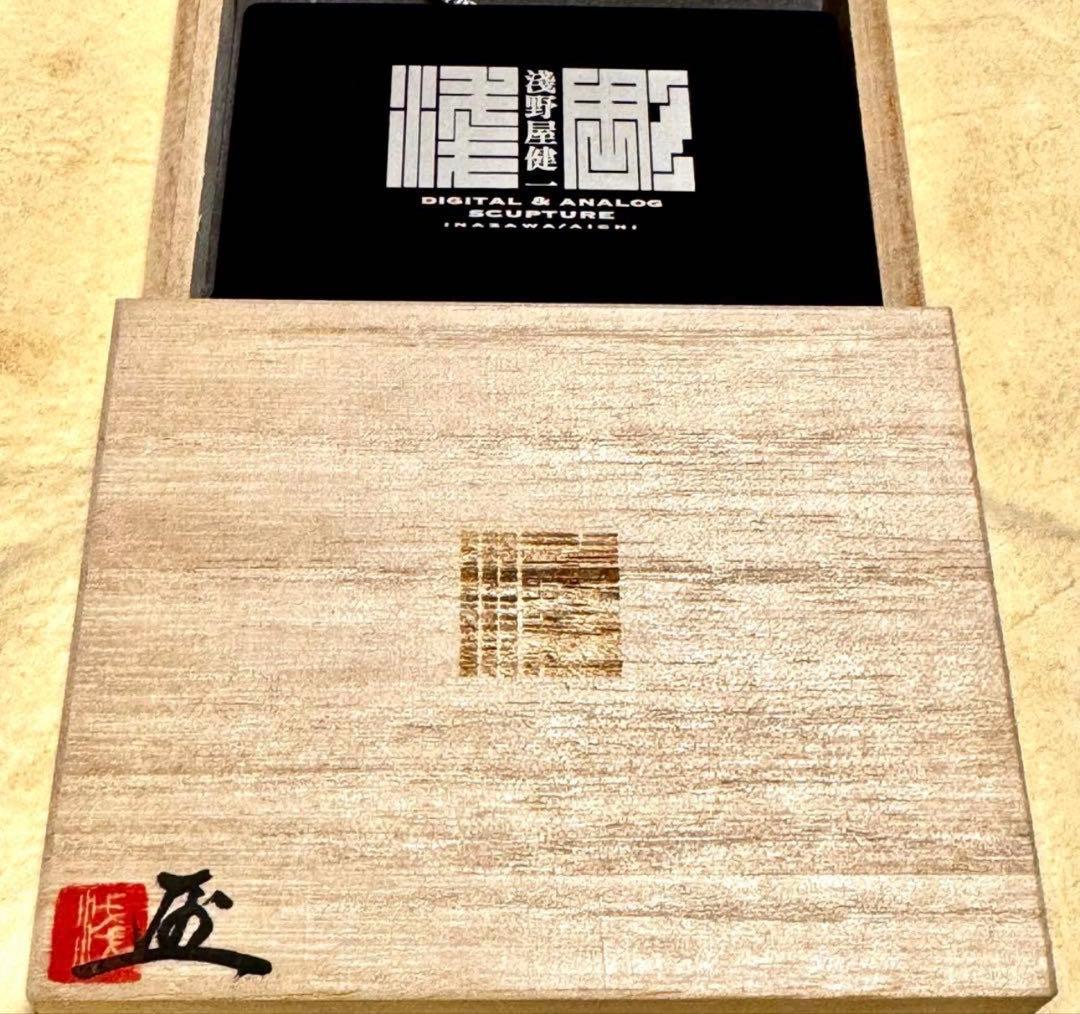 淺野屋健一のシルバーアクセサリー。しめ縄ブレスレット並 紙垂4枚