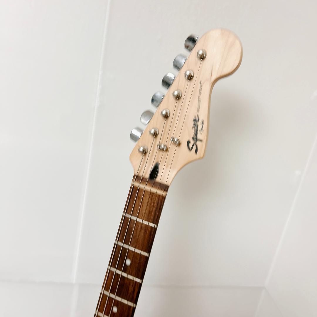 美品 Squier スクワイヤー Stratocaster Bullet 黒