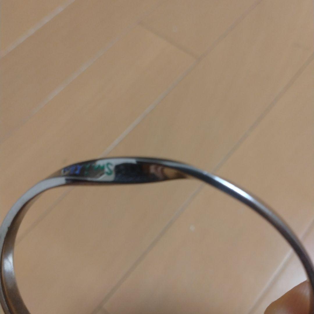 ポールスミス　ロゴツイストバングル