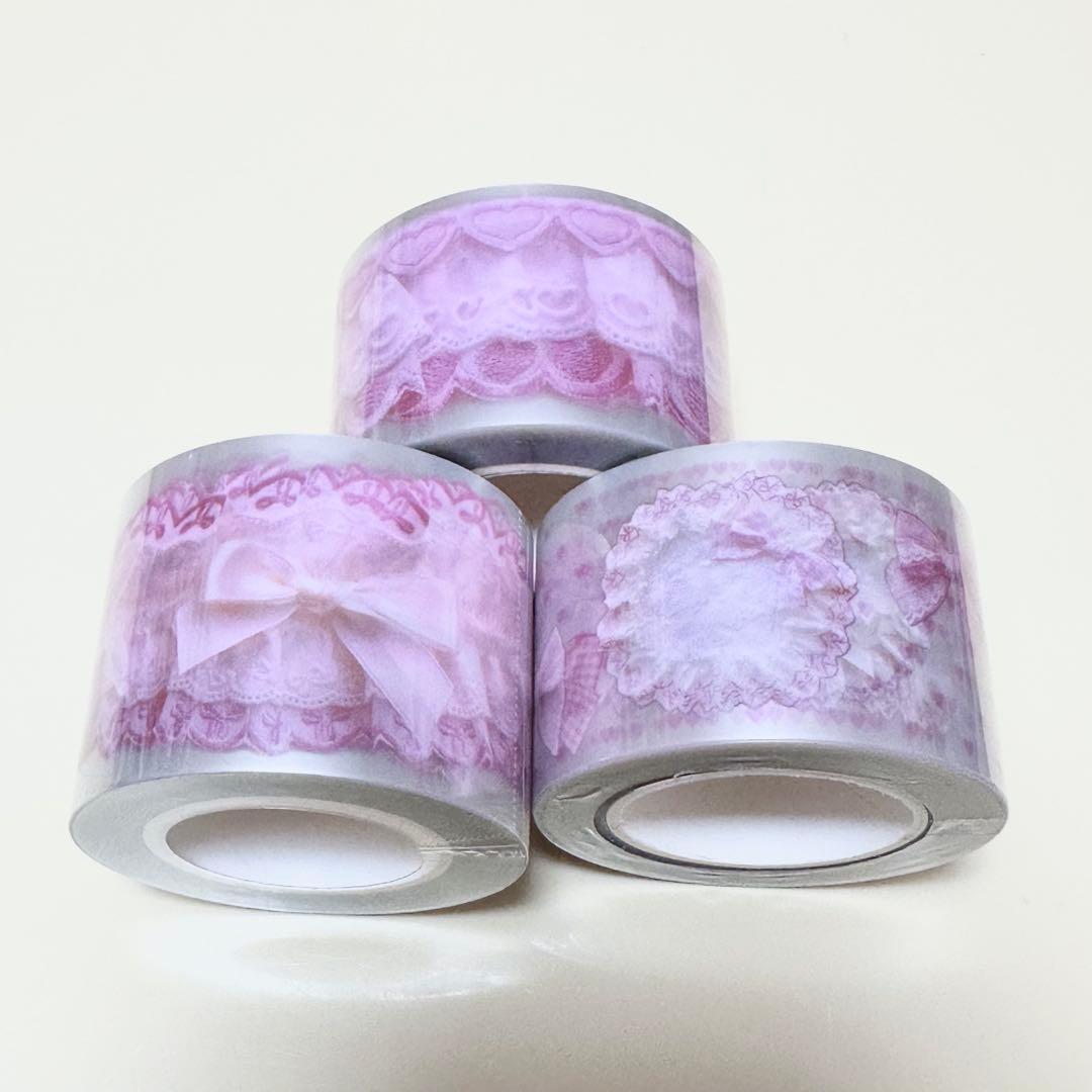 ARomantic PETテープ フリルフル 3個セット 新品 ARomantic Petテープ