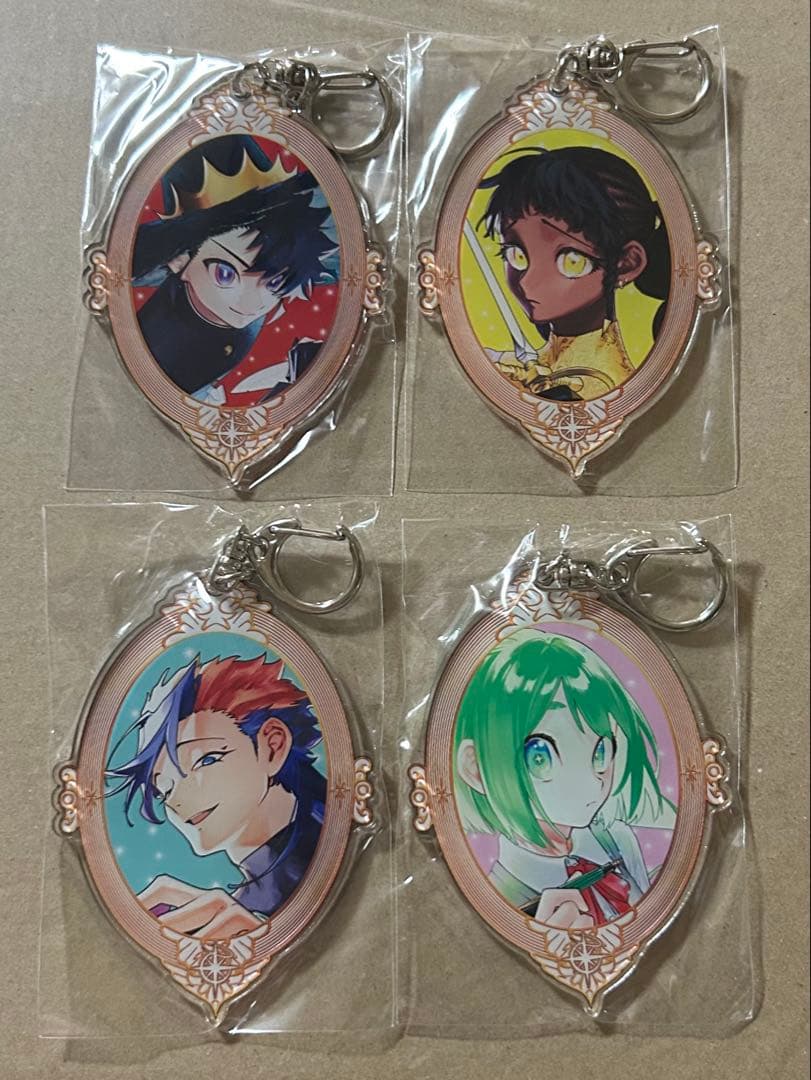 魔男のイチ アクリルキーホルダーセット イチ デスカラス クムギ