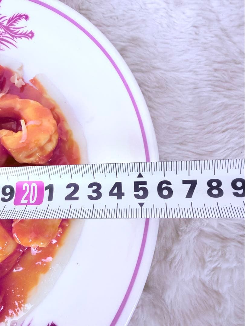 昭和レトロ エビチリ 食品サンプル 直径約26cm 町中華 中華料理 2025年