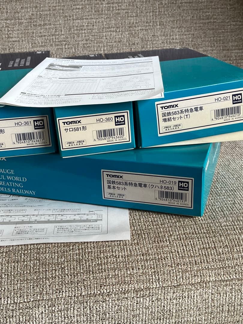 583系　8両　16番(HO)TOMIX