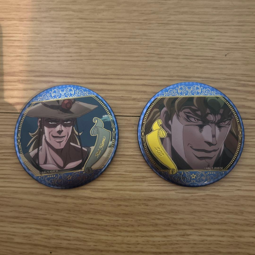 ジョジョの奇妙な冒険 アニメ10周年記念展 ホルホース 缶バッジ ディオ