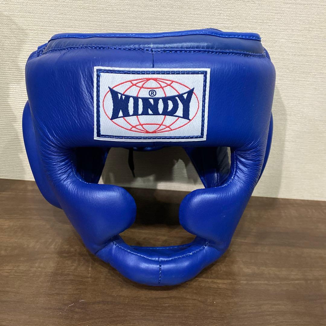 WINDY ヘッドギア M 青