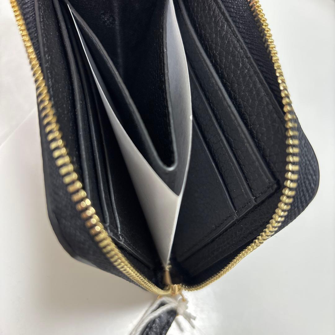 トリーバーチ　コンパクトウォレット　ブラック