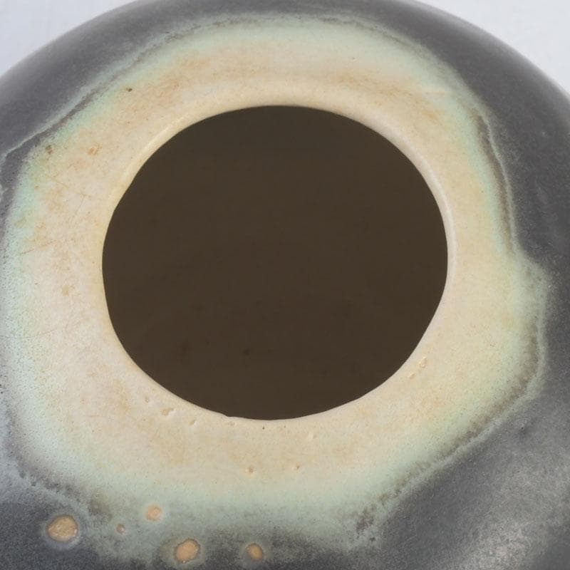 茶道具 文琳茶入 SHOEMAKER在銘 時代箱付 V 9259