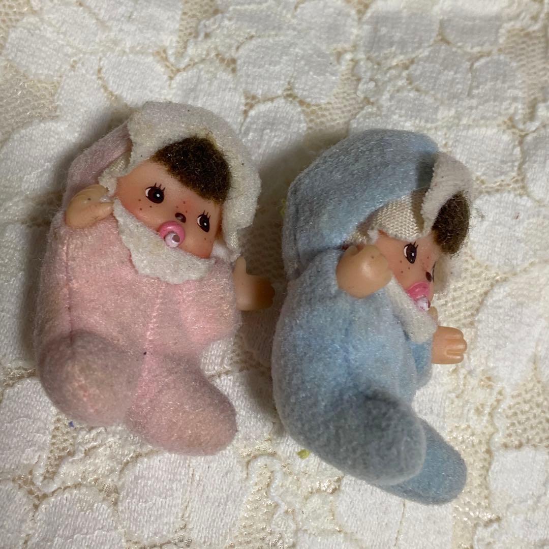 レア！ モンチッチ コウノトリ ぬいぐるみ 平成レトロ ベビチッチ