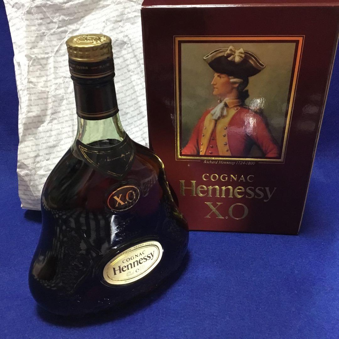 未開栓】Hennessy X.O. 箱入り750ml