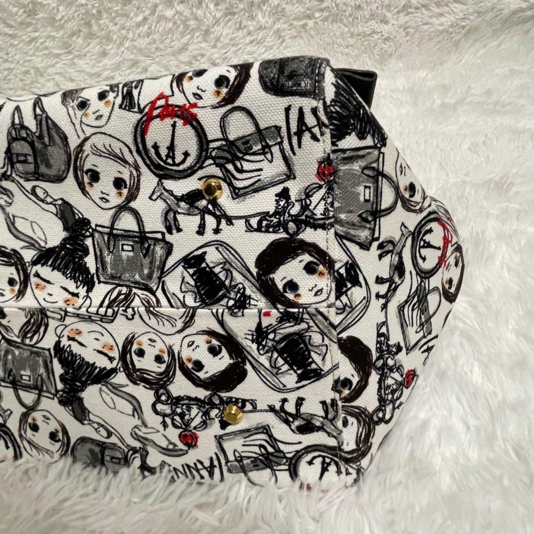 IANNEエクランフェイスハンドバッグ　2way