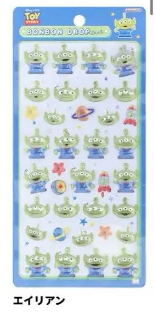 【正規品】 新品 ボンボンドロップシール ディズニー 大 7点セット