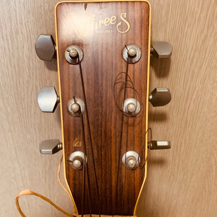 お値下げ】【訳アリ】ThreeS アコースティックギター