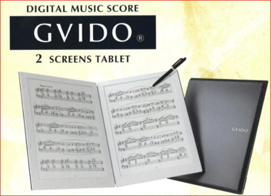 H*i様 GVIDO 2画面電子楽譜タブレット◉新品未使用元箱付き最後の「特別出