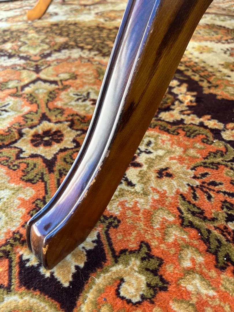 オールドカリモク ロータイプ ダイニングテーブル 家具 アンティーク インテリア