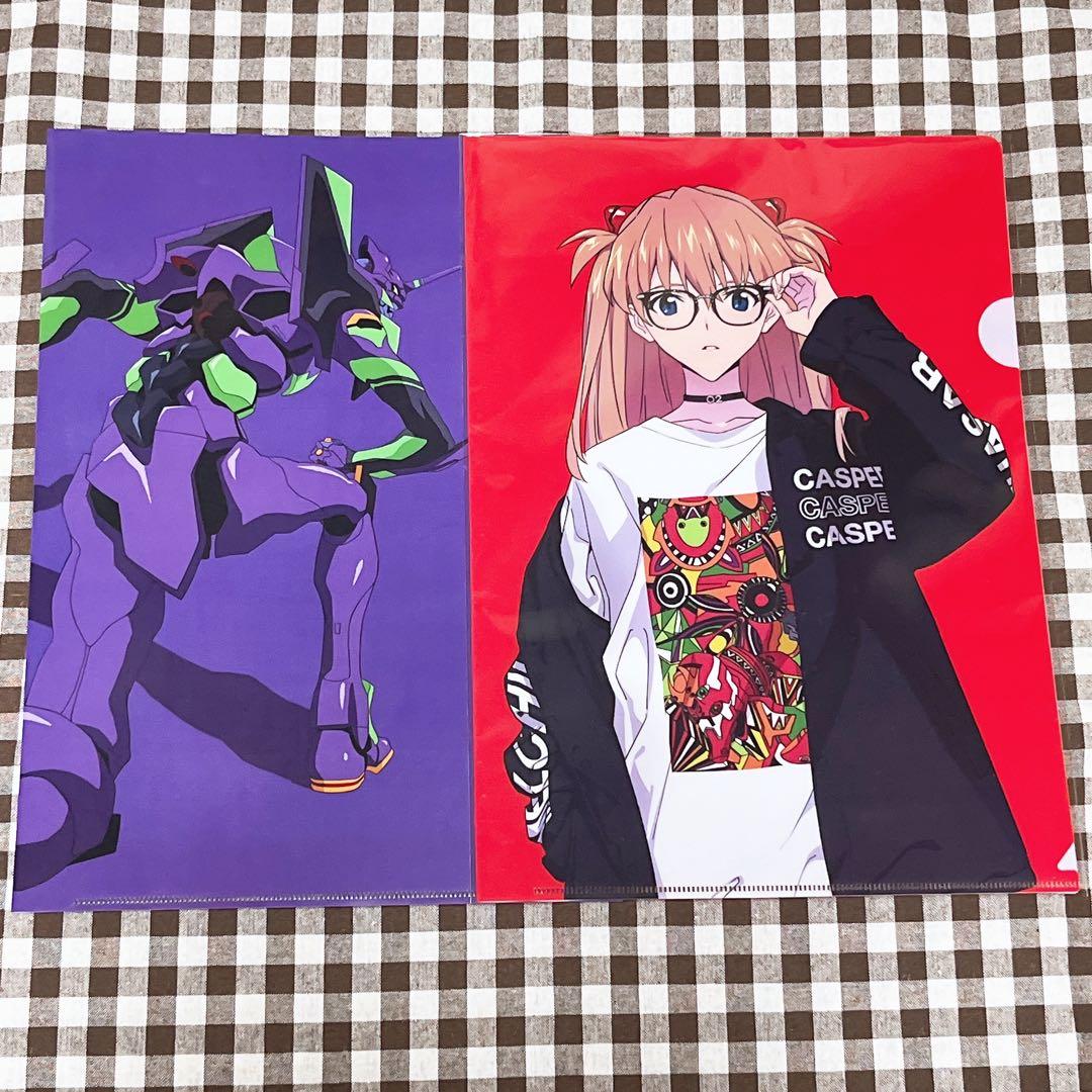 エヴァンゲリオン アスカ JINS クリアファイル