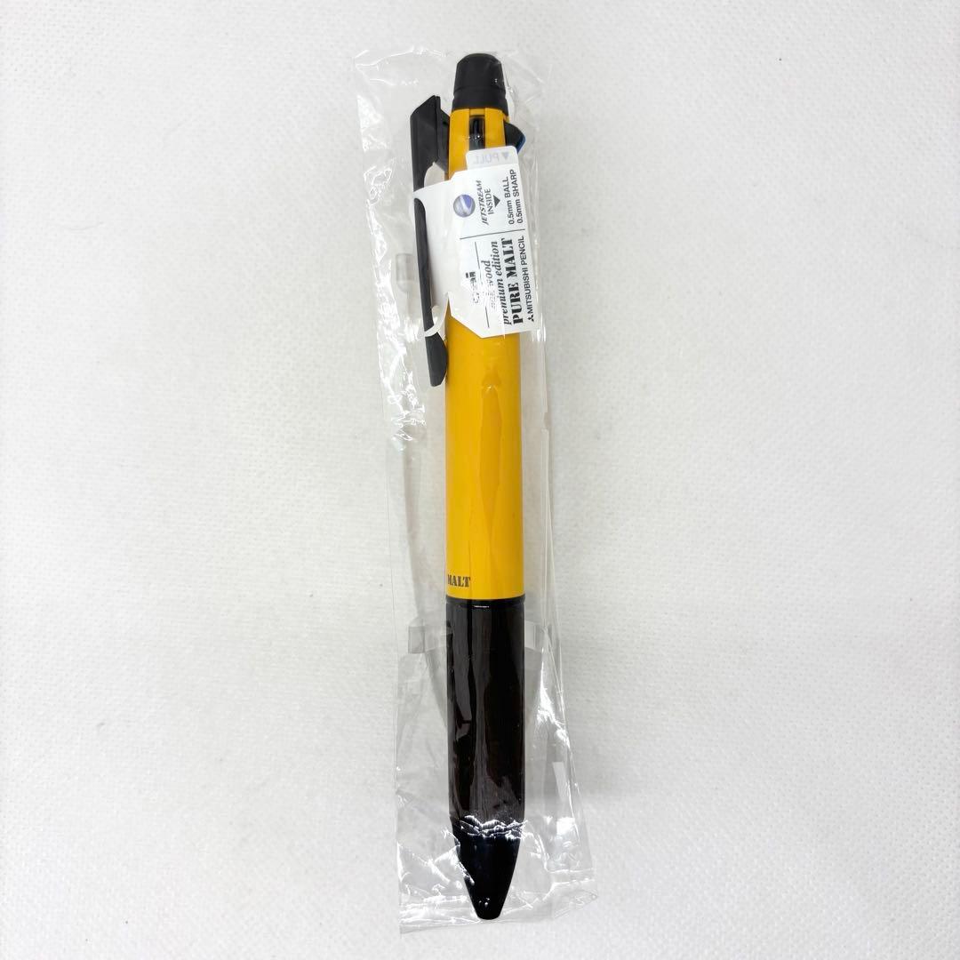 ピュアモルト ジェットストリーム 4&1 限定色 (ブライトイエロー) uni