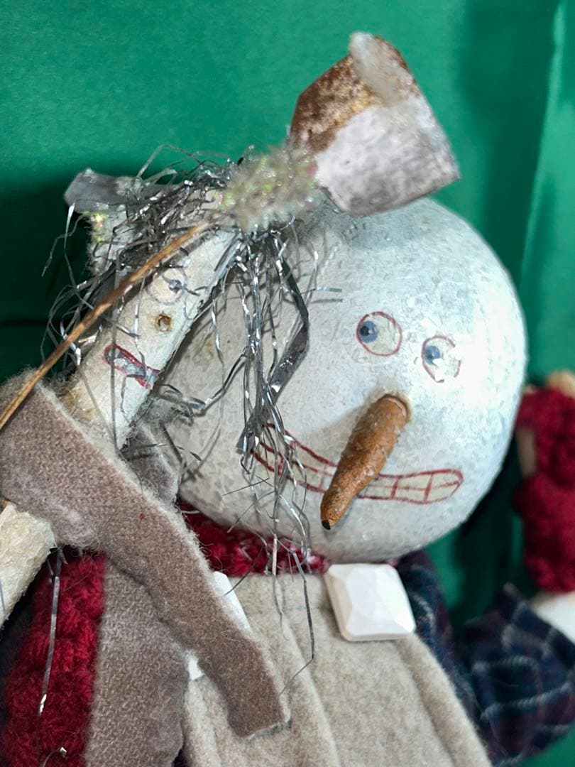 ソービーイットsew be itマフラースノーマン カントリードール