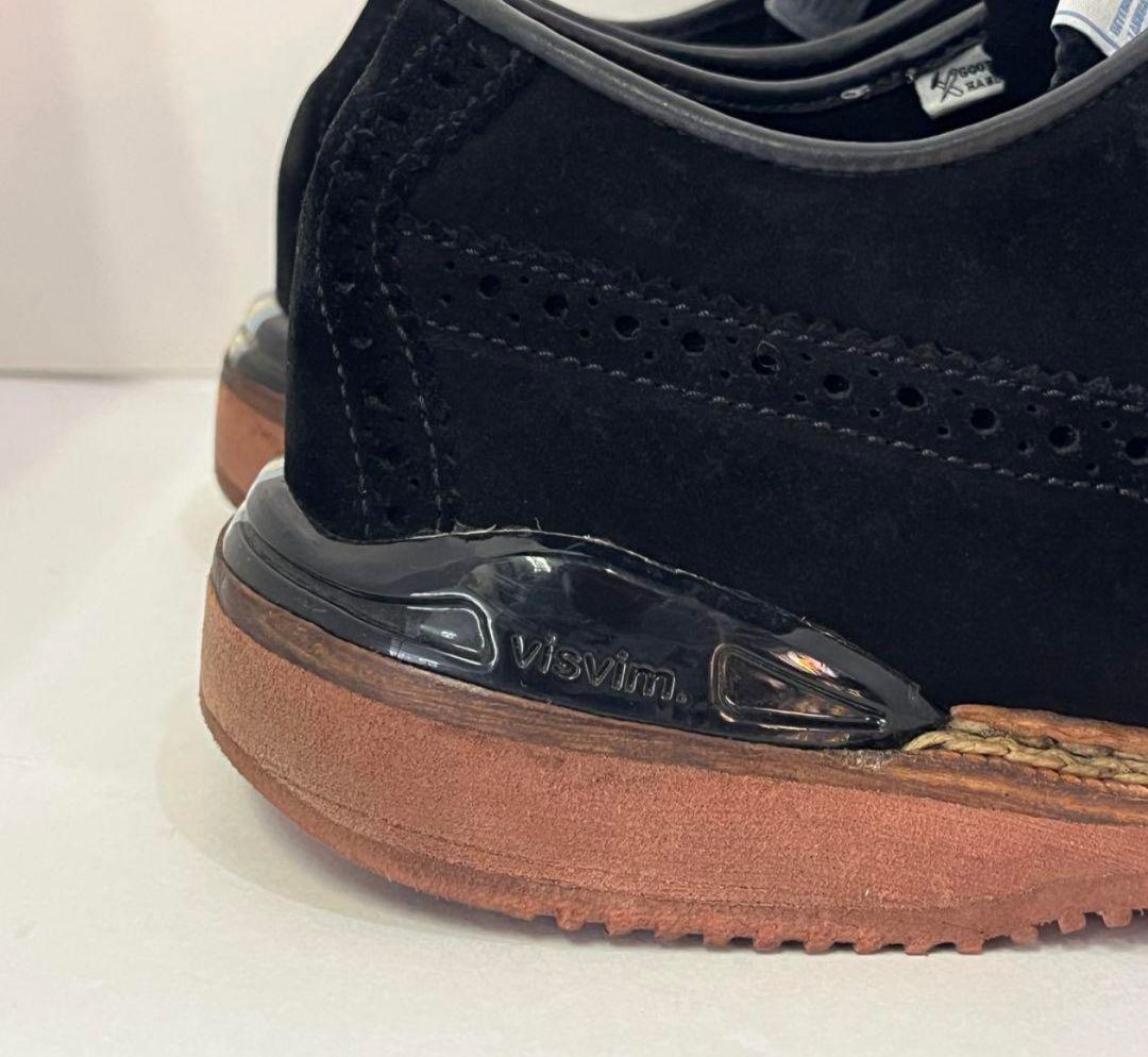 VISVIM PATRICAN WT-FOLK BLACK 9 27cm相当