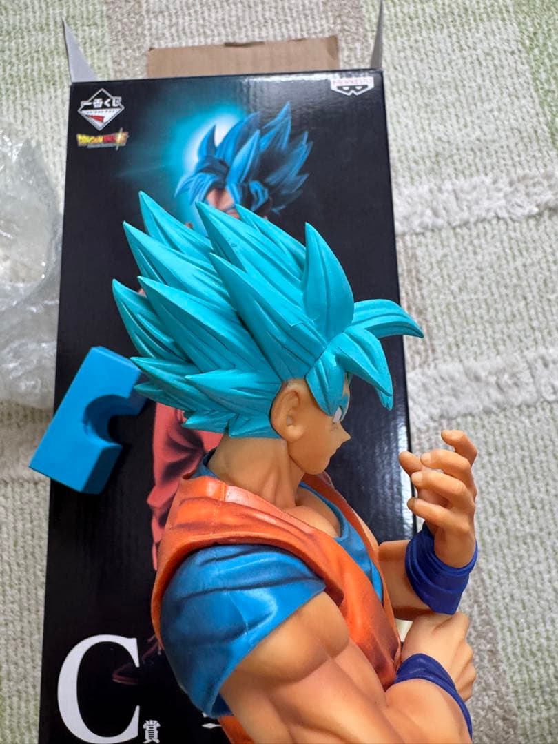 ドラゴンボール一番くじC賞★超サイヤ人ゴット超サイヤ人孫悟空フィギュア