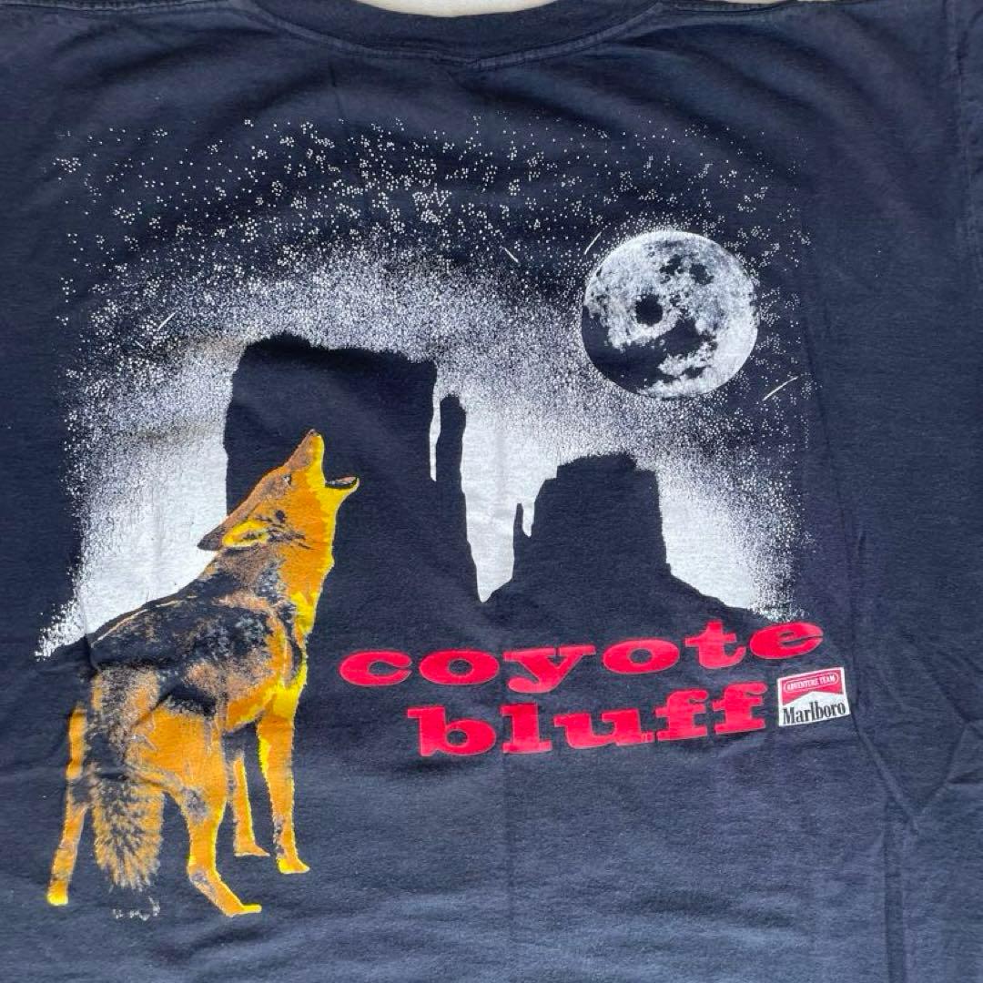 90s Marlboro マルボロ コヨーテ スネークパス Tシャツ マルボロ