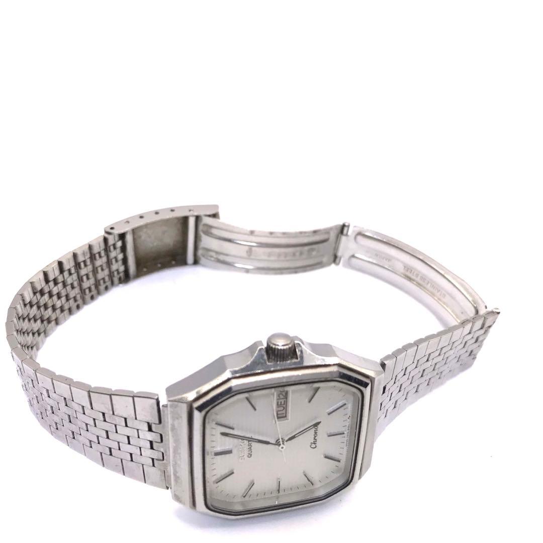 SEIKO セイコー　クロノス　オクタゴンケース　腕時計　クォーツ　メンズ　稼働