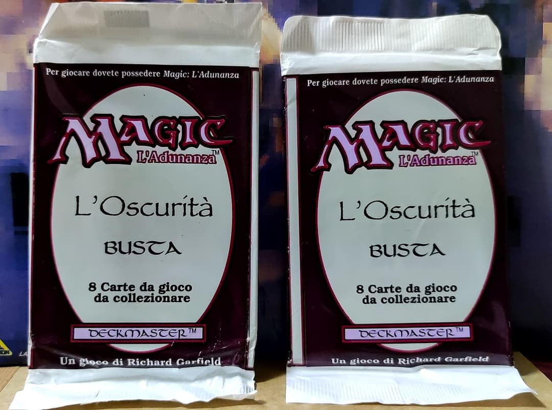 MTG 未開封ブースターパック✕2 ザ・ダーク The Dark イタリア語