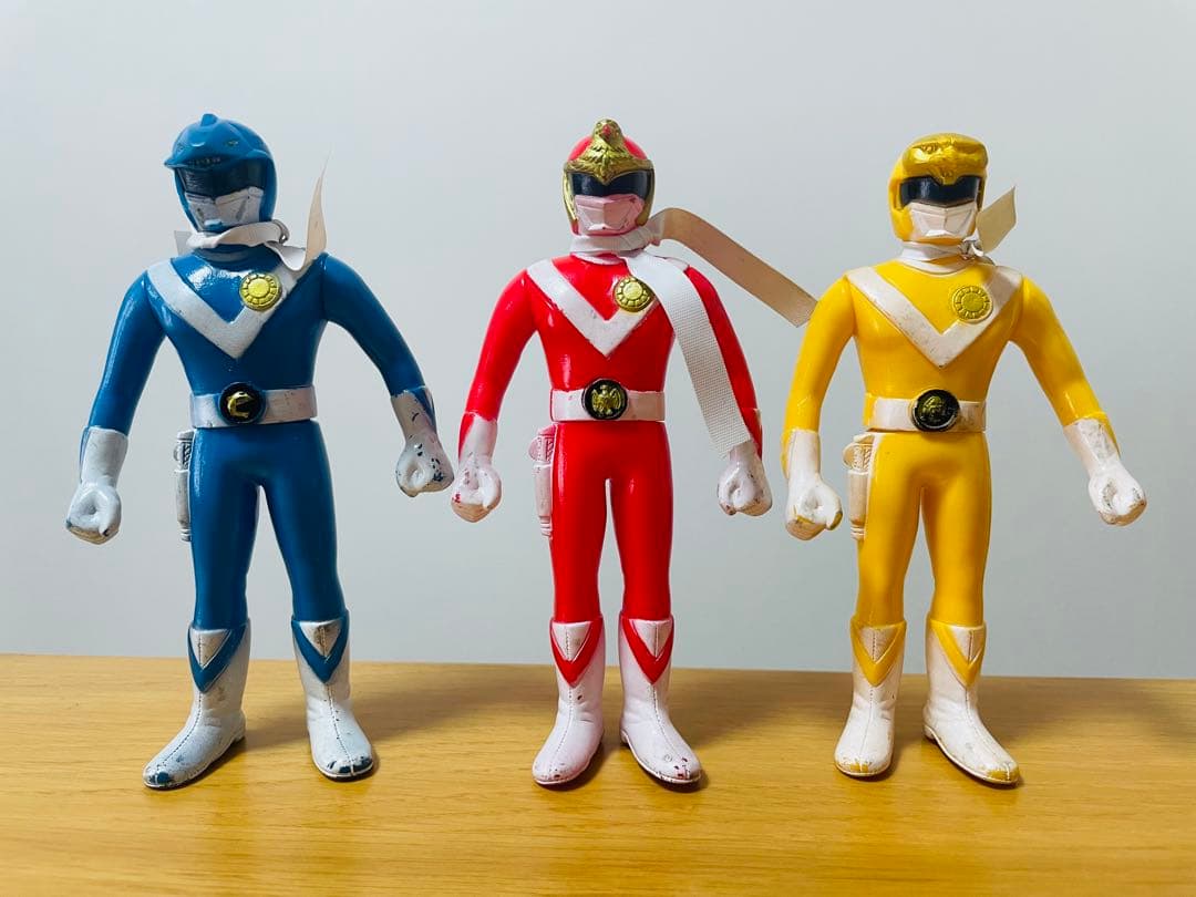 ポピー　太陽戦隊サンバルカン　ソフビセット ポピー 太陽戦隊サンバルカン ソフビセット